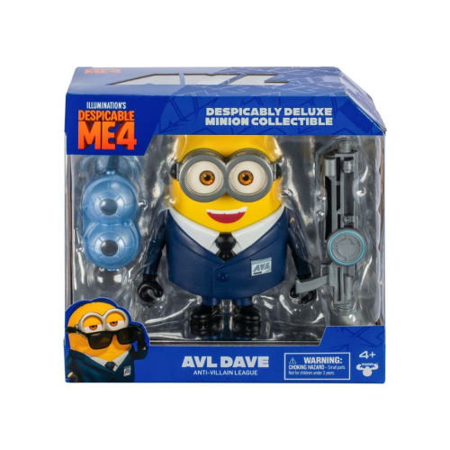 Illuminations Despicable Me 4 Deluxe Minion Figure - AVL Dave