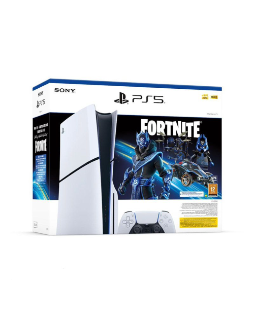 PlayStation 5 Slim Disc Console - Fortnite Cobalt Star Bundle