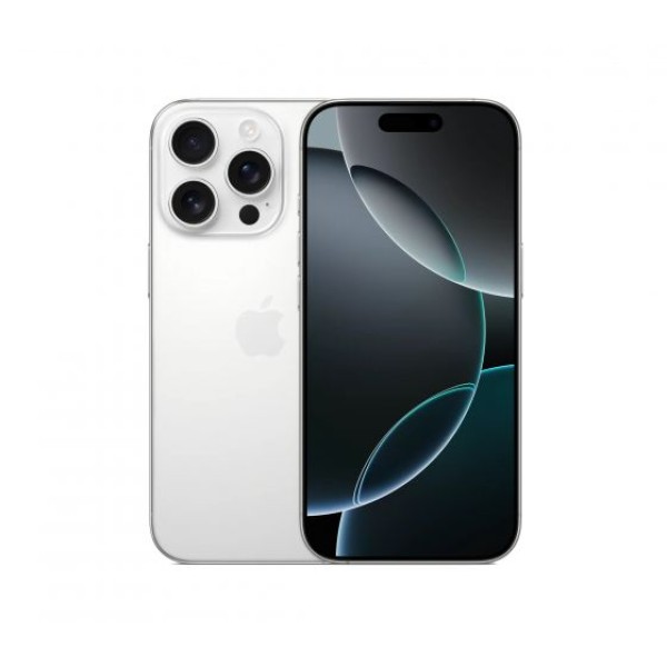 ابل ايفون 16 برو HK / AC (128 جيجا بايت ,  White Titanium  )