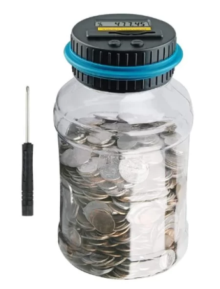 Sky Digital Counting Money Large Piggy Banks