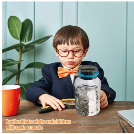 Sky Digital Counting Money Large Piggy Banks