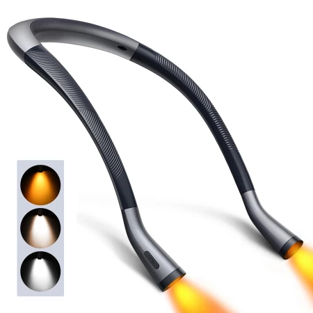 Litom Amber Neck Light, Eye-Caring 4 LED Reading Light
