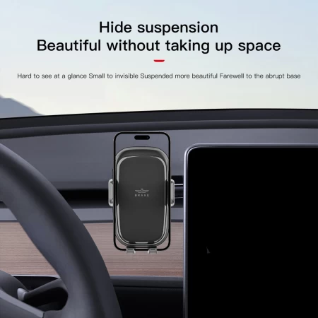 حامل هاتف للسيارة Brave One Button Release Foldable Free Mount