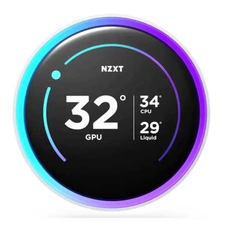 مبرد NZXT Kraken Elite 360mm BL RGB 2024 مع وحدة تحكم
