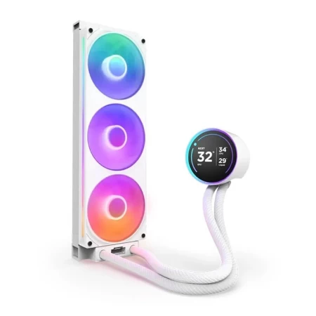 مبرد NZXT Kraken Elite 360mm BL RGB 2024 مع وحدة تحكم