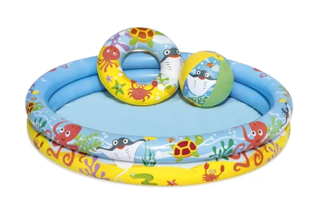 BESTWAYΦ48" X H8"/Φ1.22M X H20CM مجموعة لعب البلياردو