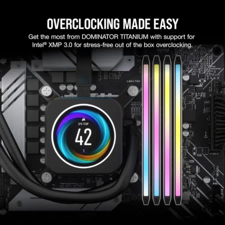 Corsair DOMINATOR TITANIUM 64GB (2x32GB) 6400MHz White