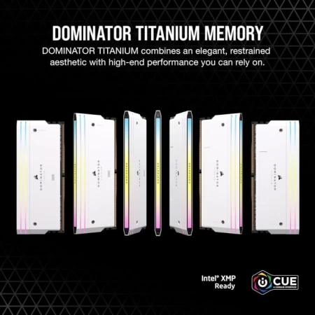 Corsair DOMINATOR TITANIUM 64GB (2x32GB) 6400MHz White