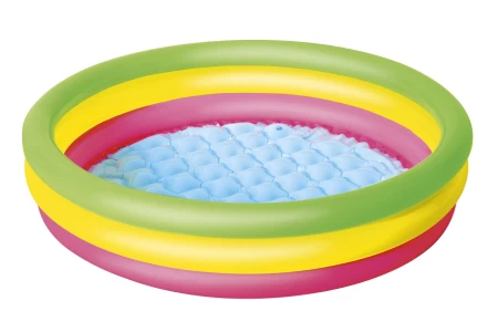 BESTWAYΦ40" X H10"/Φ1.02M X H25CM مجموعة حمام السباحة الصيفية