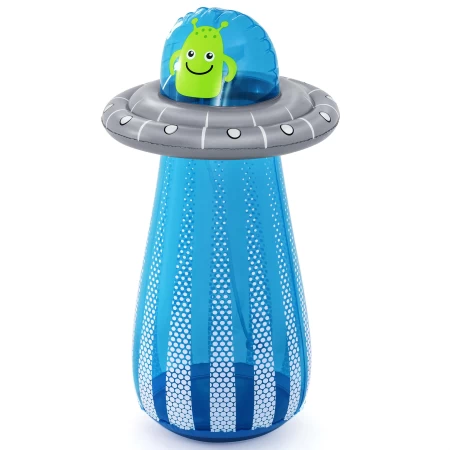 حقيبة رش UFO Blaster Bop مقاس 24 بوصة × 47 بوصة/61 سم × 1.19 متر (1 رشاش، رقعة إصلاح) للأطفال من سن 3 سنوات فما فوق