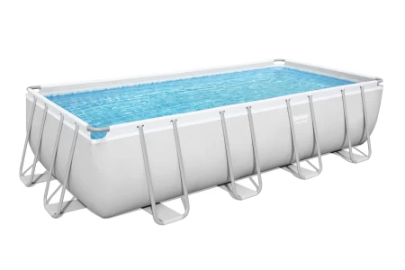 BESTWAY16' X 8' X 48"/4.88MX 2.44MX 1.22M مجموعة حوض سباحة مستطيلة