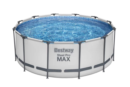مجموعة حمام السباحة BESTWAY مقاس 12 قدما × 48 بوصة / 3.66 م × 1.22 مترا