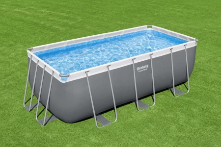 13'6" X 6'7" X 48"/4.12MX 2.01MX 1.22M مجموعة حوض سباحة مستطيلة