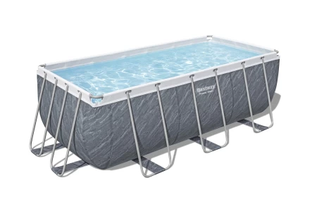 BESTWAY13'6" X 6'7" X 48"/4.12MX 2.01MX 1.22M مجموعة حوض سباحة مستطيلة