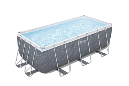BESTWAY13'6" X 6'7" X 48"/4.12MX 2.01MX 1.22M مجموعة حوض سباحة مستطيلة