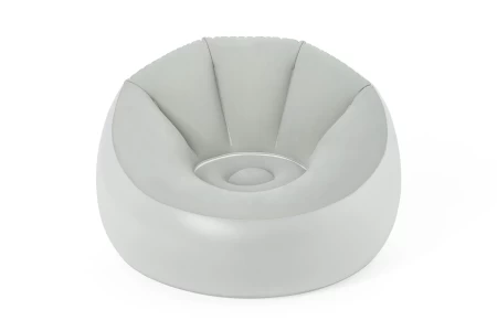 كرسي هوائي بيست وايInflate-a-chair بإضاءة ليد, مقاس 1.02 متر × 97 سم × 71 سم (المحتويات: كرسي, رقعة اصلاح)