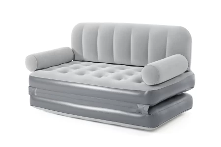 BESTWAY74 بوصة × 60 بوصة × 25 بوصة/1.88MX 1.52MX 64 سم MULTI-MAX 3-IN-1 أريكة هوائية مع مضخة تيار متردد مدمجة