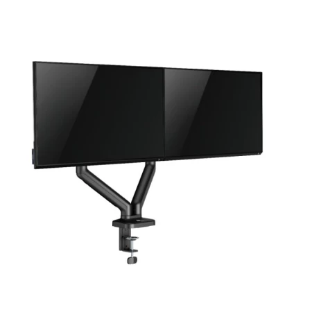 GamerTek Pivot Core Dual Monitor Arm - Black