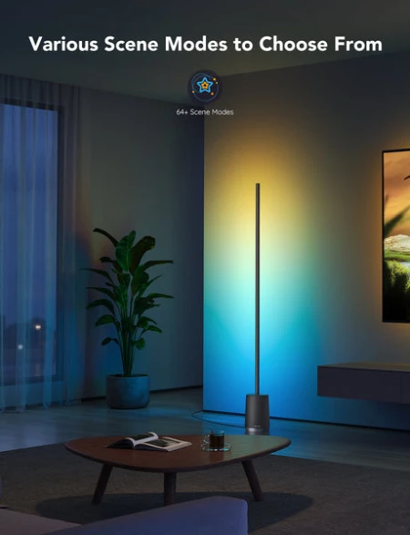Govee Lyra RGBICWW Corner Floor Lamp - H6072
