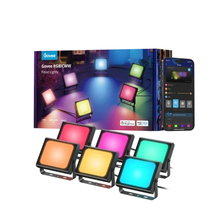 Govee RGBICWW LED Smart Flood Lights - H7060