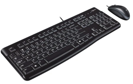 Logitech MK120 wired Keyboard & Mouse - Arb/Eng