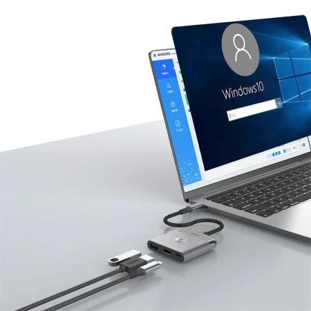 ويوي موزع 3 في 1 للسفر تايب سي