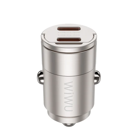 ويوي شاحن سيارة  نانو سريع 30 وات ثنائي تايب سي