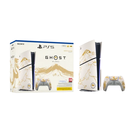 PlayStation 5 Slim Console Disk Ghost Of Yotei Limited Edition Bundle