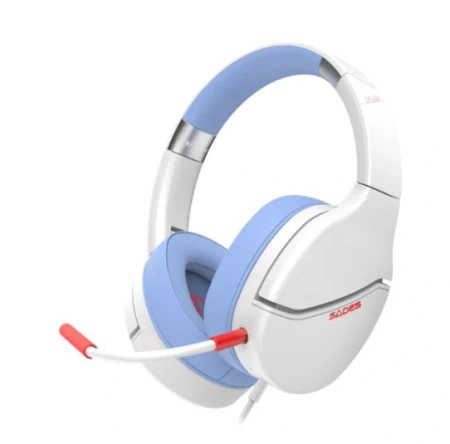 سيدس سماعة الألعاب سبوور SA-725 -ابيض