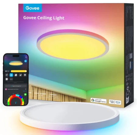 جوفي مصباح سقف دائري ذكي 30 سم RGBWW + RGBIC - H80A1