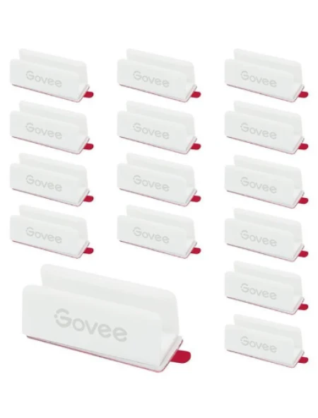 جوفي مصباح حبل نيون، 2 حامل، أبيض، 20 قطعة في عبوة واحدة - H10D1