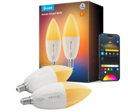 جوفي مصباح LED ذكي RGBWW (عبوة من قطعتين) E14 - B600CCC1