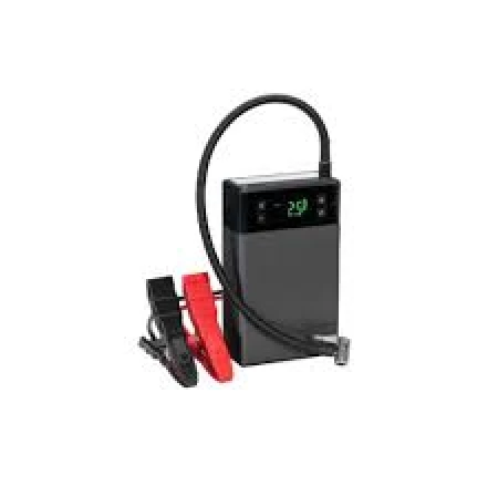 راف باور بطارية 12000 مللي أمبير (44.4 واط في الساعة) 2 في 1 مع ضاغط هواء أسود