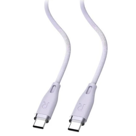 راف باور كابل 60 واط، 1.2 متر، USB2.0، 3 أمبير، بنفسجي