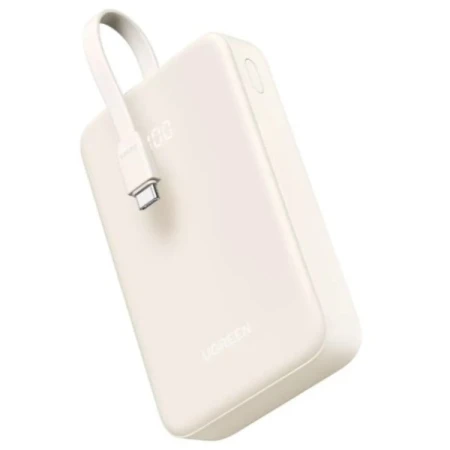 يوجرين باور بنك PB بسعة 20000 مللي أمبير/ساعة مع كابل مدمج