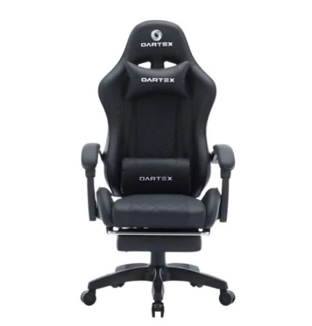 أوارتكس كرسي ألعاب موديل LD034 - أسود وأسود (لا يشمل التركيب)