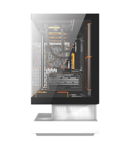 جيم اون كمبيوتر الألعاب من فئة Ryzen 7، بمعالج Ryzen 7 9700X، وبطاقة رسومات RTX 5060 Ti بذاكرة 16 جيجابايت، ونظام تشغيل ويندوز 11 برو