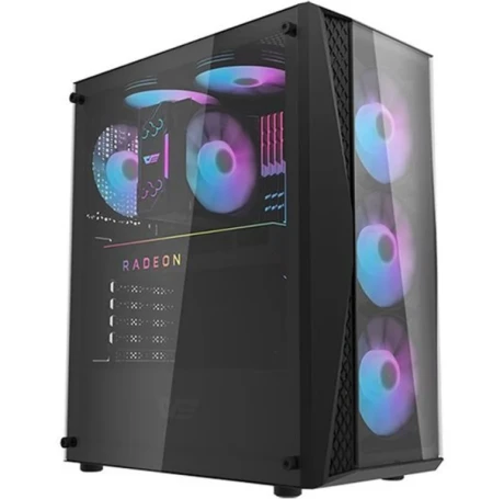 جيم اون كمبيوتر الألعاب  من فئة i5، بمعالج i5-12400F، وبطاقة رسومات RTX 3050 بذاكرة 6 جيجابايت، ونظام تشغيل ويندوز 11 برو