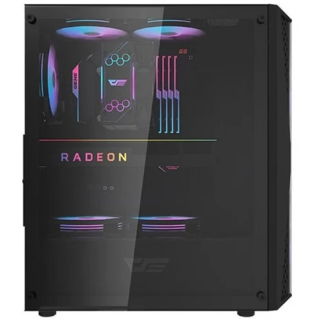 جيم اون كمبيوتر الألعاب  من فئة i5، بمعالج i5-12400F، وبطاقة رسومات RTX 3050 بذاكرة 6 جيجابايت، ونظام تشغيل ويندوز 11 برو